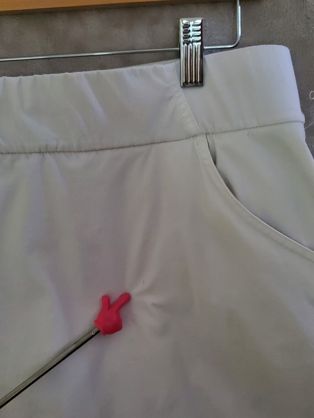 Columbia Anytime Skort Womens L White Tennis Golf Mini Skirt Athleisure Stretch - Picture 5 of 15